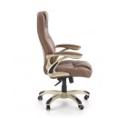 Кресло компьютерное HALMAR CARLOS св.коричневый